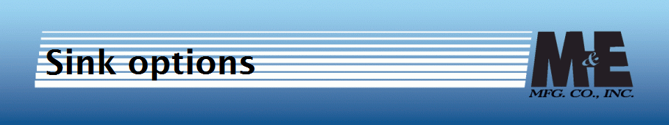 Sink options